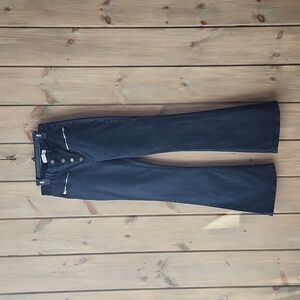 KanCan Flare Leg Jeans Size 9 Button Fly EUC